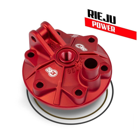 Hlava válce S3 Power pasuje na  GasGas EC300 18-20 Rieju MR 21- červená
