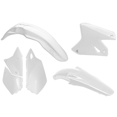 sada plastů pasuje na Suzuki DRZ 400 2000- bílá