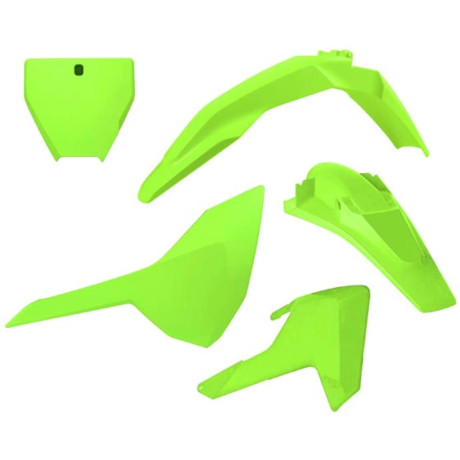 sada plastů 5 dílů HQ FC/TC 16-18 fluo žlutá
