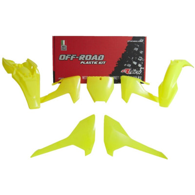 sada plastů 5 dílů HQ TC 65 17-23 fluo žlutá