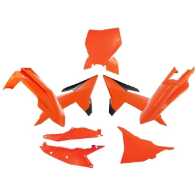 sada plastů 6 dílů pasuje na KTM SX/F 2025 fluo oranž