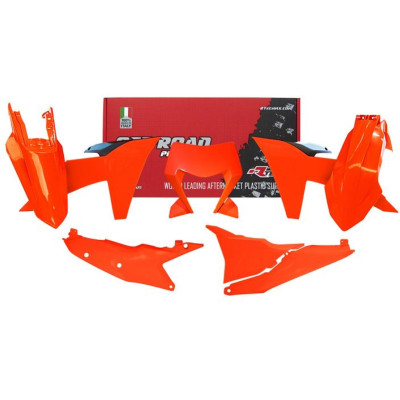 RT sada plastů 6 dílů pasuje na KTM EXC/F 24- fluo oranž