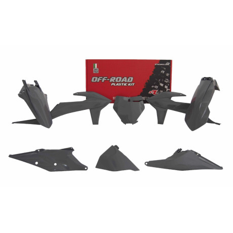sada plastů 6 dílů KTM SX/F 19-22 šedá