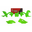 sada plastů 5 dílů KXF450 19/23,KXF250 21/24 fluo zelená
