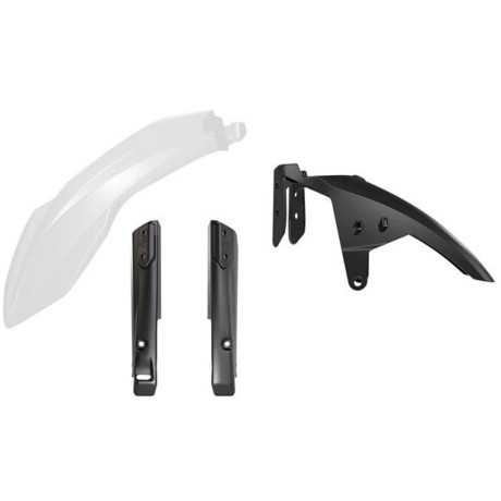 Rally kit přední blatník pasuje na Tenere 700 19-24 3 díly bílá/černá