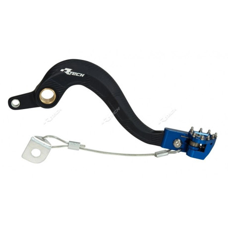 RT brzdový pedál pasuje na YZ125/250 05/24 černá/modrá