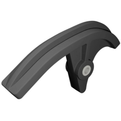 přídavné vodítko /rolna/ pasuje na KXF 450 24-KXF 250 25- černá