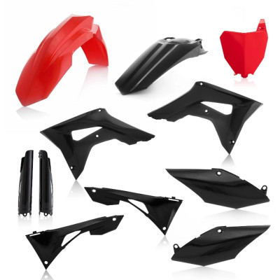 ACERBIS Full kit CRF 450R 19/20, CRF 250R 19/21 černá/červená
