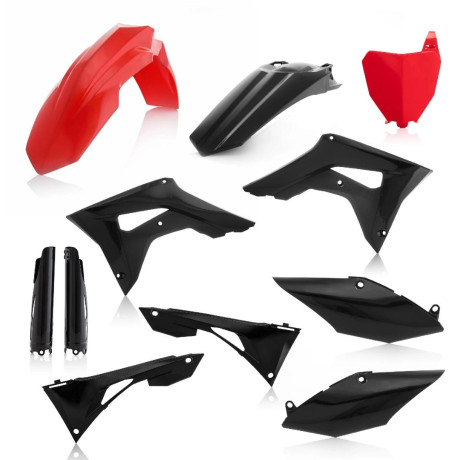 ACERBIS Full kit CRF 450R 19/20, CRF 250R 19/21 černá/červená