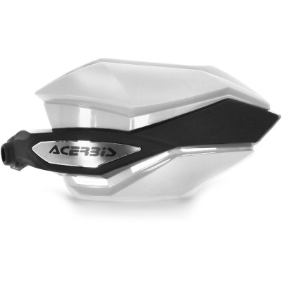 Chrániče páček Acerbis ARGON pasuje na BMW R1250GS ADV TRIP BLACK 20/21, ADVENTURE 19/21 bílá/černá bílá/černá