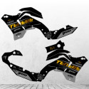 Yamaha Tenere 700 sticker set pattern x26 without front fender for Rtech plastics