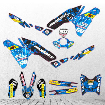 CFMOTO 450 MT 2024-2025 sada samolep 14 special