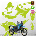 YAMAHA T700 TENERE 2025-2026 RALLY motokrosové tvarové šablony 1:1 pdf