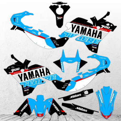 Yamaha Tenere T700 2025 - 2026 sticker set pattern xx03