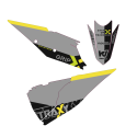 KTM SX / SXF / XC / XCF 2022 dodělaní samolep + plasty + nalepení + grafika stickers kit graphic