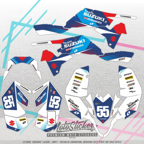 Suzuki LTR 450 STICKERS SET 0017