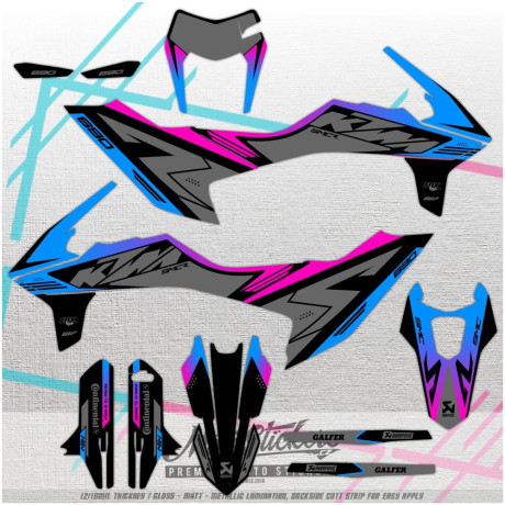 KTM SMC-R 2019 2020 2021 SMC R 690 stickers kit graphic