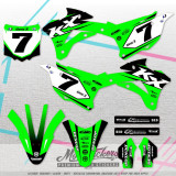 Kawasaki KX 85 2014 - 2017 stickers kit graphic