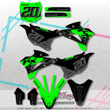 Kawasaki KX 85 2014 - 2017 stickers kit graphic