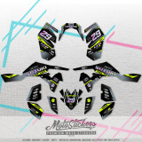 Suzuki LTR 450 SADA SAMOLEP 0011 - holografic foil