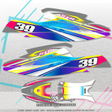 Kawasaki SXR 800 stickers kit graphic