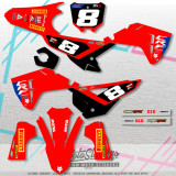 Honda CRF 450R 2025 CRF 250R 2025 stickers kit