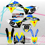 SUZUKI RMZ 450 2008-2017 custom stickers set