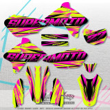 Suzuki DRZ 400 custom stickers set 7 - holographic foil