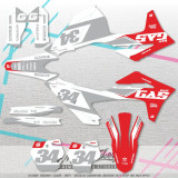 GASGAS MC 2021-2023 custom stickers kit