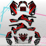 Suzuki LTR 450 STICKERS SET 0014