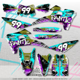 Fantic 50 / 125 (2017-2022) sticker set pattern