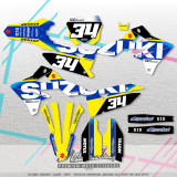 SUZUKI RMZ 450 2018-2026 RMZ 250 2019-2026 vlastní sada samolep