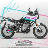 CFMOTO 450 MT 2024-2025 sada samolep 8