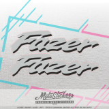 Yamaha FZS 600 Fazer 1998 replica stickers set silver medal + black