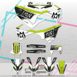 HUSQVARNA 701 2017-2020 custom stickers set (flou yellow)