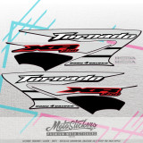 Honda Tornado XR 250 replica stickers set 3