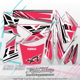 Yamaha XT 600 E 1998-99 stickers kit - rose colour (not red)
