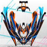 Sea-Doo SPARK TRIXX 2024 custom stickers set