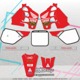 HONDA CR 125 1989 - 1990 custom stickers kit