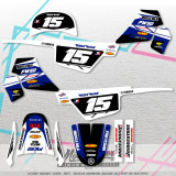 Yamaha PW 50 sticker set pattern 2