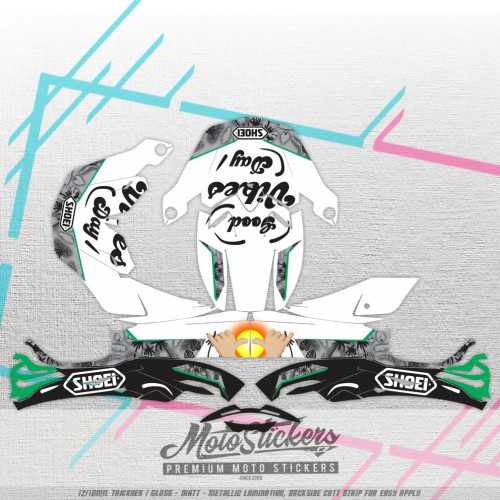 Shoei VFX Medium sticker set pattern x1