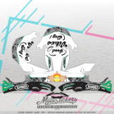 Shoei VFX Medium sticker set pattern x1