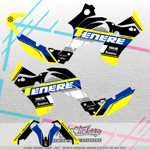 Yamaha Tenere 700 sticker set pattern x29