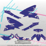 YAMAHA MT 125 tvarové šablony 1:1 PDF DOWNLOAD