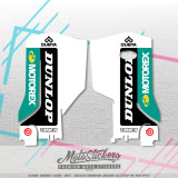 KTM SX / SXF / XC / XCF 2023-2024 & EXC-F / XCF-W /XC-W 2024-2025 stickers kit for fork guards