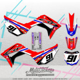 Honda CRF 110F 2019-2026 custom stickers kit