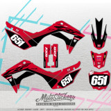copy of Honda CRF 110F 2019-2026 custom stickers kit
