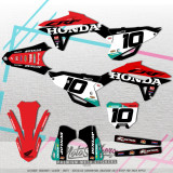 Honda CRF 450R 2021-2024 CRF 250R 2022-2024 stickers kit