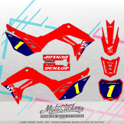 Honda CRF 110F 2019-2026 vlastní sada samolep