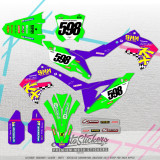 Kawasaki KXF KX450F 2019-2023 KX250F 2021-2025 kompletní samolepky